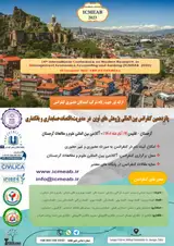 The 15th International Conference on New Researches in Management, Economics, Accounting and Banking